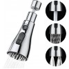 360 Degree Movable Faucet Aerator Infinity (3 Mode | Jet | X-Cross | Eco-Mist) (Infinity - 3 Flow)