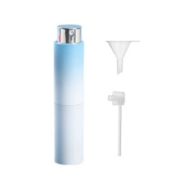 8ml Empty Atomizer Refillable Perfume Mini Travel Spray Bottle Empty Atomizer with Perfume Extractor Pump, Funnel for Men and Women (Multi, 1 pc)