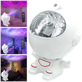 Astronaut Galaxy Projector Astronaut Night Light for Kids Astronaut Light Projector with Nebula Remote Astronaut Galaxy Star Projector Starry Night Light Bedroom Ceiling Projector