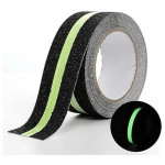 Anti Slip Glow Tape,(5M x 50MM) Luminous Anti Skid Fall Resistant Tape, Self Adhesive, Foot Grip Tape, Glow in The Dark Tape, Non Slip Strips with Radium For Slippery and Surfaces