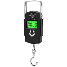 Electronic 50Kgs Digital Luggage Weighing Scale - Black | Bag Weighing Scale for Luggage | Spring Balance | Weight Machine for Luggage