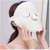 Reusable Face Towel Mask Cold Hot Compress Facial Steamer Towel Mask Facial Beauty Face Towel Beauty Skin Care Mask for Women Girls Facial Towel for Anti Aging Moisturizing