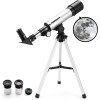 Telescope Zoom 90X HD Focus Astronomical Refractor with Portable Tripod Stand. F36050M High Power Astronomical Telescope, Telescope for Kids, Adults, Beginners (Telescope)