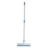 Standee Telescopic Floor Wiper | Durable, Ergonomic, and Efficient Cleaning Solution for Sparkling Floors | Moulded Rubber Lip | White and Blue