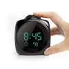 Projection Plastic Clock Data and Temperature Display Talking Function LED Wall/Ceiling Projection Alarm Clock (Multicolor, 3.9 X4.7X 4.7)