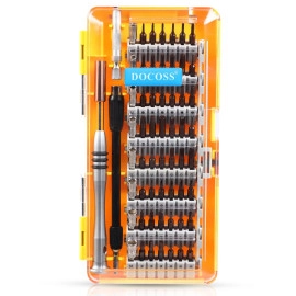 60 in 1 Precision Magnetic Screw driver tool kit For Mobile Phone, Laptop and Househlold Repair With with S2 Steel & 56 Bit Set