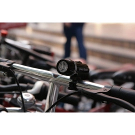 Bicycle LED Power Beam Front Head Light Ultra Bright Beam Light for Cycling, Hiking, Camping