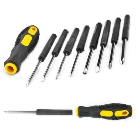 Screw driver Tool kit set, 8 in 1 Professional Precision Screwdriver Set, Multipurpose Kit for Home Useful