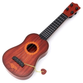 Wooden Kids 4 String Musical Guitar Classical Series Guitar Musical Instrument (24 inch_Multi)