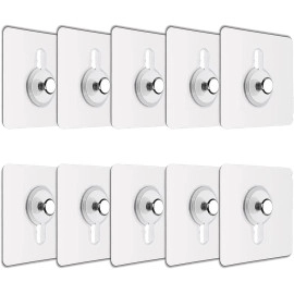 Diamond Crystal Shaped Wall Hooks-Transparent Acrylic Type, and Hook for Hanging Home,Kitchen,Bathroom,Key Frame Holder