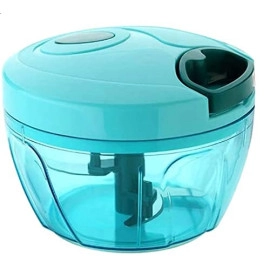 2 in 1 Handy Dori Plastic Vegetable & Fruit Chopper - 350 Ml,Multicolor