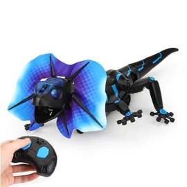 Infrared Remote Control Lizardbot 4 Modes RC Lizard Kids Toy Fake Lizard Fun Prank Toys for Kids and Adults Look House Practical Jokes and Trick Toys (Multi Color)