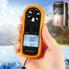 Digital Anemometer Wind-Speed Gauge Meter LCD Handheld Airflow Windmeter Thermometer With Back Light