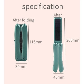 Double Sided Foot Scrubber Foot File Callus Remover Dead Skin | Feet Scrubber Foot File for Dead Skin | Foot Filer for Dead Skin Feet Scrubber for Travel Use Foot Filer for Pedicure