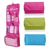 Foldable 5 Pocket Polyester Toiletry Cosmetic Hanging Storage Bag Closet Organizer Pouch/Storage Bathroom Organizer with Hanger Holder Bathroom Accessories & Organization Travel Kit Organizer