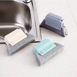 Window Groove Frame Cleaning Brush Door Track Cleaning Brushes Dust Cleaner Tool for Corners Edges and Gaps - Multicolor