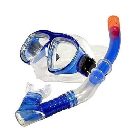 Swimming Mask Diving Goggles with Silicone Breathing Tube Snorkel Set for Swimming Equipment Snorkel Mask for Underwater Sports Diving Swimming Mask