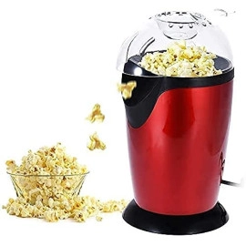 Aluminum Popcorn Machine Big Home Use Electric Machine, pop corn Maker Automatic Household Instant Stylish Design Oil-Free Snacks for Restaurant/home (POP CORN MAKER BIG 830)