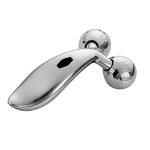 3D Manual Roller Massager Body Massager 360 Rotate Roller Face Body Massager Skin Lifting Wrinkle Remover & Facial Massage Relaxation & Skin Tightening Tool UniSex (Silver), Non Electric