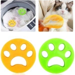 Silicon Dog Cat Pet Hair Remover for Laundry, Pet Hair Catcher for Washing Machine, Catcher for Laundry Clothes Bedding and Hair, Eco-Friendly & Reusable Hair Remover Ball