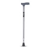 Aluminium Walking Stick T Handle for Old Age People, Senior Citizen & Patients Man Women and Adults | Light Weight Height Adjustable Walking Cane | ISO, FDA and CE Certified