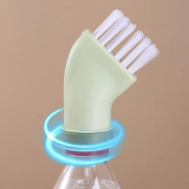 Cleaning Brush, Groove Gap Cleaning Brush,Multifunctional Reusable Wet Dry Bottle Cap Angle Cleaning Brush Window Crevice Cleaning Brush for Bathroom, Kitchen, Tiles, Slots Track