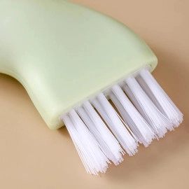 Cleaning Brush, Groove Gap Cleaning Brush,Multifunctional Reusable Wet Dry Bottle Cap Angle Cleaning Brush Window Crevice Cleaning Brush for Bathroom, Kitchen, Tiles, Slots Track