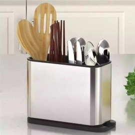 Stainless Steel Kitchen Utensils Sink Sponge Holder Organizer for Tidying Up The Sink Organizer Kitchen Utensil Holder for The Sinks, Bathroom Caddy Organizer, Toothbrush Stand