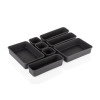 Drawer Organizer 8Pcs Set | Plastic Tray For Kitchen Cutlery & Desk Organizer For Home, Office & Kitchen