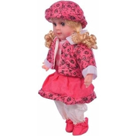 Poem Doll New Toy Fabric Singing Songs Musical Rhyming Babydoll,Small Stroller Dolls, Laughing,Singing Soft Push Stuffed Talking /Silicone Princess Multi Color for Little Children Girls 