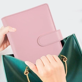 Budget Binder, Money Saving Binder with Zipper Envelopes, Cash Envelopes and Expense Budget Sheets for Budgeting