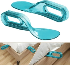 Plastic (Pack of 2) Mattress Lifter Tool 2 in 1 Bedsheet Tucker Tool/Stand Bed Lifter Helps Lift and Hold Mattress Wedge Elevator Tool Bed Making Tool Bed Tucker Tool