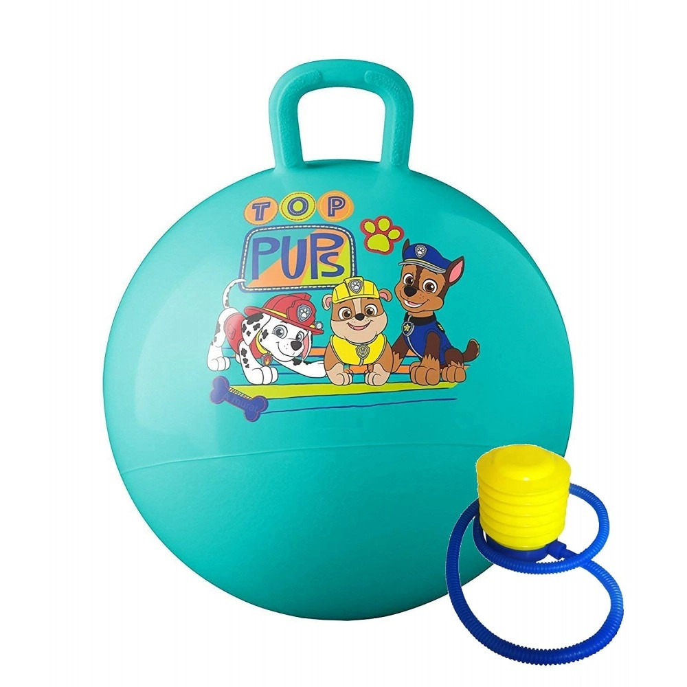 Jumping Kid's Ball Rubber Hop Ball| Kangaroo Bouncer, 65 cm Hoppity Hop| Jumping Ball, with Handle and Sit & Bounce with AIR Pump (65 cm - Random Color)