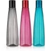 Asian Water Bottle, Liner Shape Water Bottle, Portable Water Bottle, 1000 ML Leak Proof Water Bottle For Home, Gym, Travelling.(set of 3)