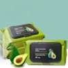 Avocado Moisturizing Deep Cleaning Wipes Makeup Remover Facial Wipes Cucumber Vitamin E Makeup Remover Wipes Hydrating Refreshing Soothing