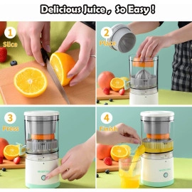 Electric Citrus Juicer | Wireless Citrus Juicer | Electric Squeeze Juicer | Rechargeable Citrus Juicer | Rechargeable Squeeze Juicer | Electric Fruit Juicer