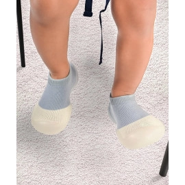 Walking Baby Sneakers Floor Socks Plain Cotton Lightweight Soft Sole Casual Anti Slippery Shoes for Party, Indoor Use