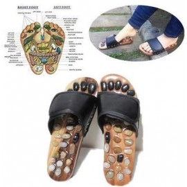 Massage Slipper Foot Massager Jade Stone Acupoint Massage Slippers Shoes Reflexology Sandals for Men and Women