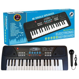 Kids Piano with Mic (1 Year Extended Warranty) 37 Keys 8 Rhythms 8 Tones 6 Demos Portable Electronic Keyboard Toy Beginners Educational Songs Recording Musical Toys Age 3 to 5 Years Boys Girls