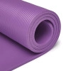 Yoga Mats For Women & Men Nbr Material With Carrying Strap, Extra Thick Exercise Mats For Workout Yoga Mat For Women For Workout, Yoga, Fitness, Exercise Mat Anti Slip Yoga Mats (4Mm) (Purple)