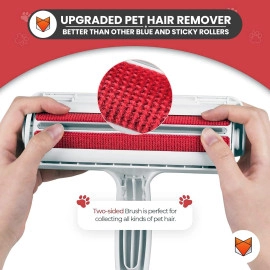 Pet Hair Remover - Best dog accessories for puppy - dog hair remover - Lint Remover Roller for dog Fur - Dog & Cat Hair Remover - Remove Dog, Cat Hair from Furniture, Carpets, Bedding Clothing