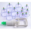 12Pcs Massage Cans Cups Vacuum Cupping Kit Pull Out Vacuum Apparatus Therapy Relax Massager Body Suction Pumps Bank Tank Set (Multi color)