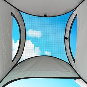 BLEQYS-Shower-Tent-Pop-Up-Privacy-Tent-Camping-Portable-Toilet-Tent-Outdoor-Camp