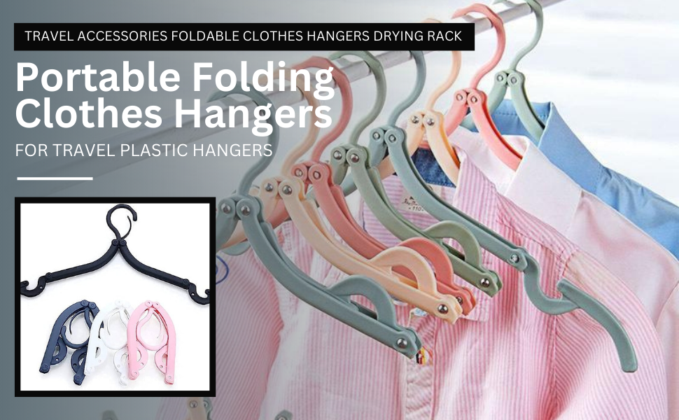 BeknerTravelHangers-PortableFoldingClothesHangersTravelAccessoriesFoldableClothe