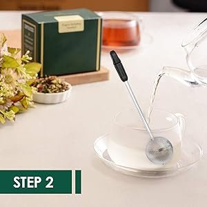 CARTSHOPPER-New-Twisting-Tea-Infuser-Stainless-Steel-Tea-Infusers-for-Loose-Tea-