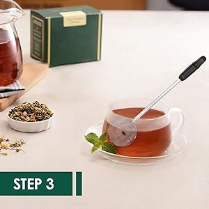 CARTSHOPPER-New-Twisting-Tea-Infuser-Stainless-Steel-Tea-Infusers-for-Loose-Tea-