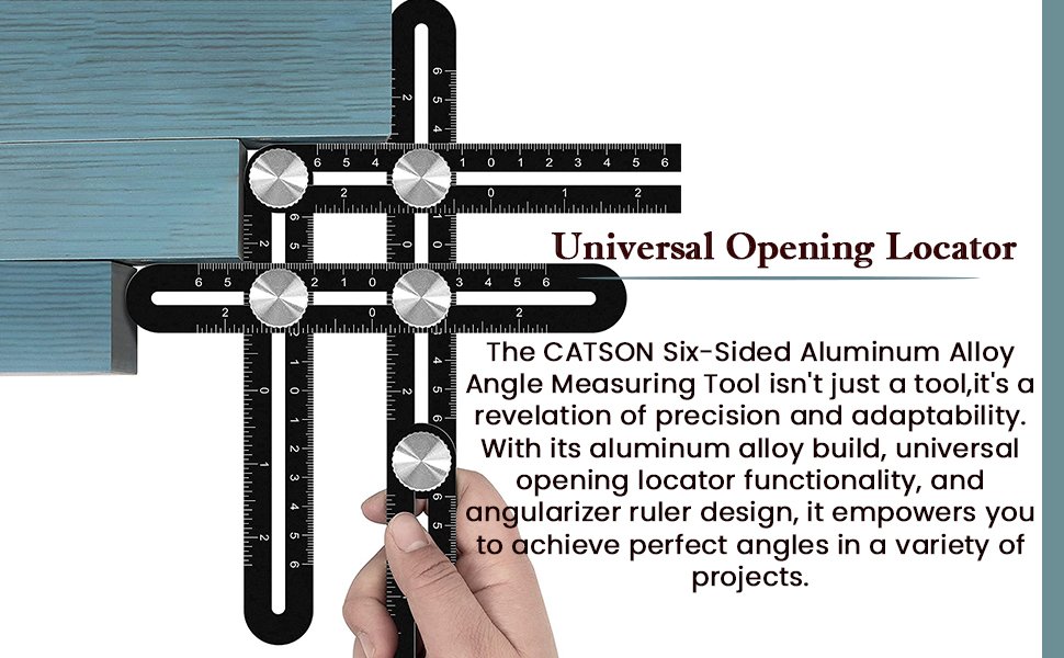 CATSON-Six-Sided-Aluminum-Alloy-Angle-Measuring-ToolUniversal-Opening-LocatorUni