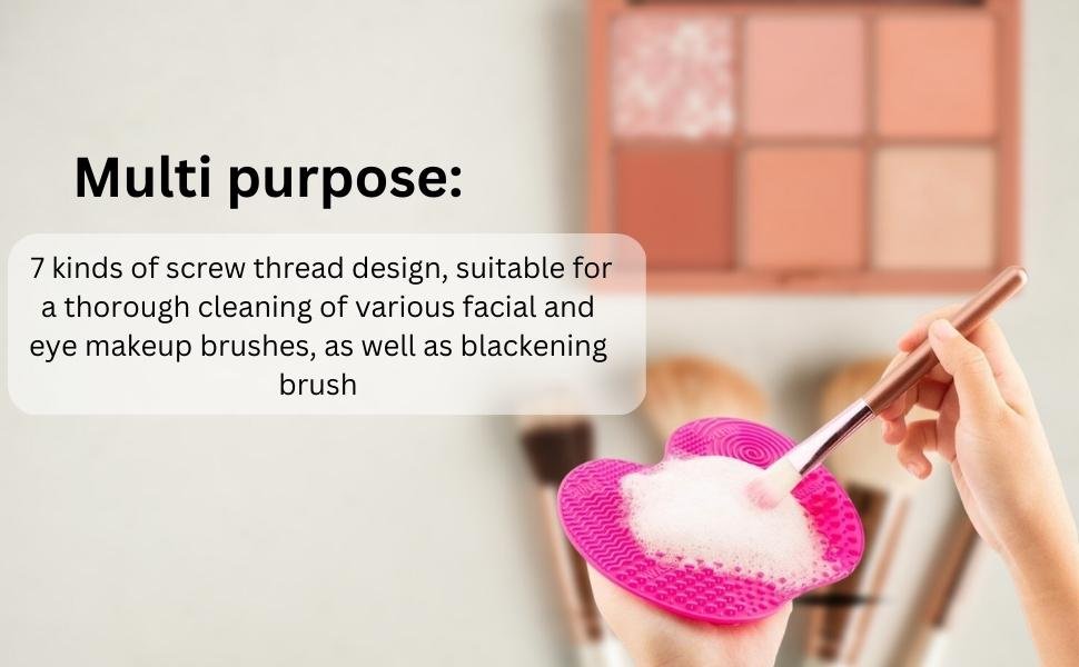 CLOSAL-Silicone-Makeup-Brush-Cleaning-Mat-Makeup-Brush-Cleaner-Cosmetic-Spa-Brus