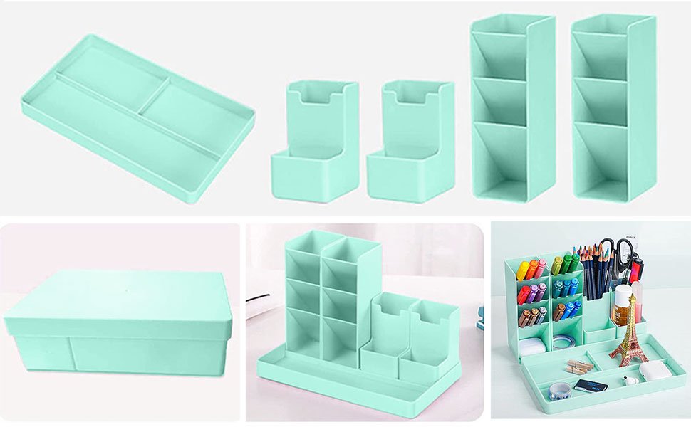 Cartxomy-Plastic-Pen-Pencil-Holder-For-Desk-Cute-Stationery-Home-Office-School-D