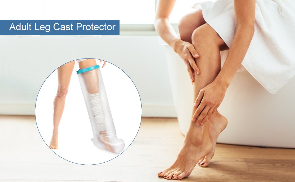 DIALDRCARE-Neoprene_Blend-Waterproof-Leg-Cast-Cover-For-ShowerBathReusable-Seale